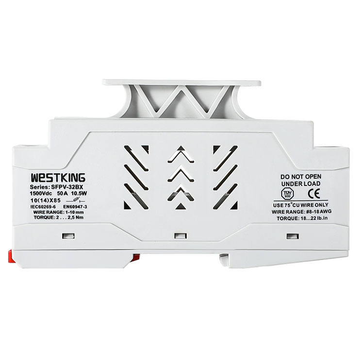 Quae est apta methodus institutionis pro 10/14x85 1500VDC PV Fuse Holder?